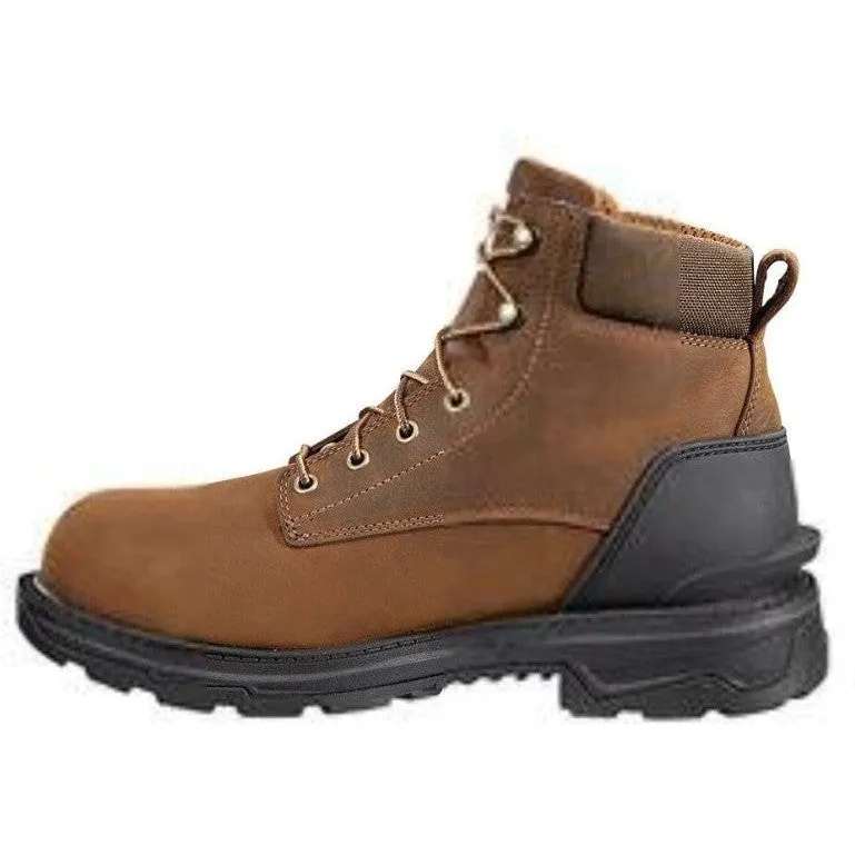 Carhartt Men's Ironwood 6" Alloy Toe Waterproof Work Boot - Brown - FT6500-M