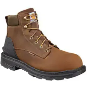 Carhartt Men's Ironwood 6" Alloy Toe Waterproof Work Boot - Brown - FT6500-M