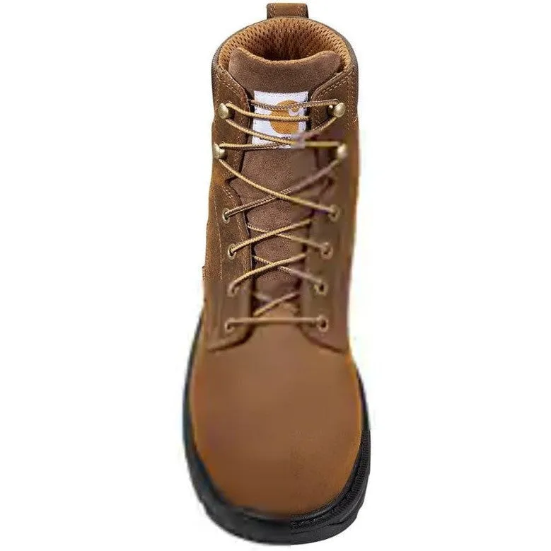 Carhartt Men's Ironwood 6" Alloy Toe Waterproof Work Boot - Brown - FT6500-M