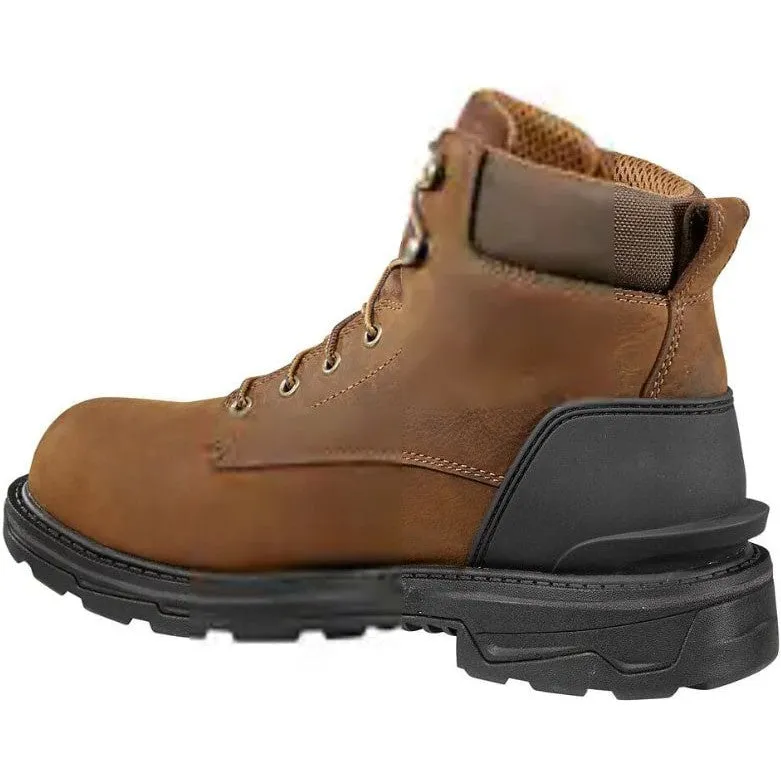 Carhartt Men's Ironwood 6" Alloy Toe Waterproof Work Boot - Brown - FT6500-M