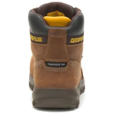 CAT Women's Resorption Waterproof Composite Toe Work Boot - Brown - P91392
