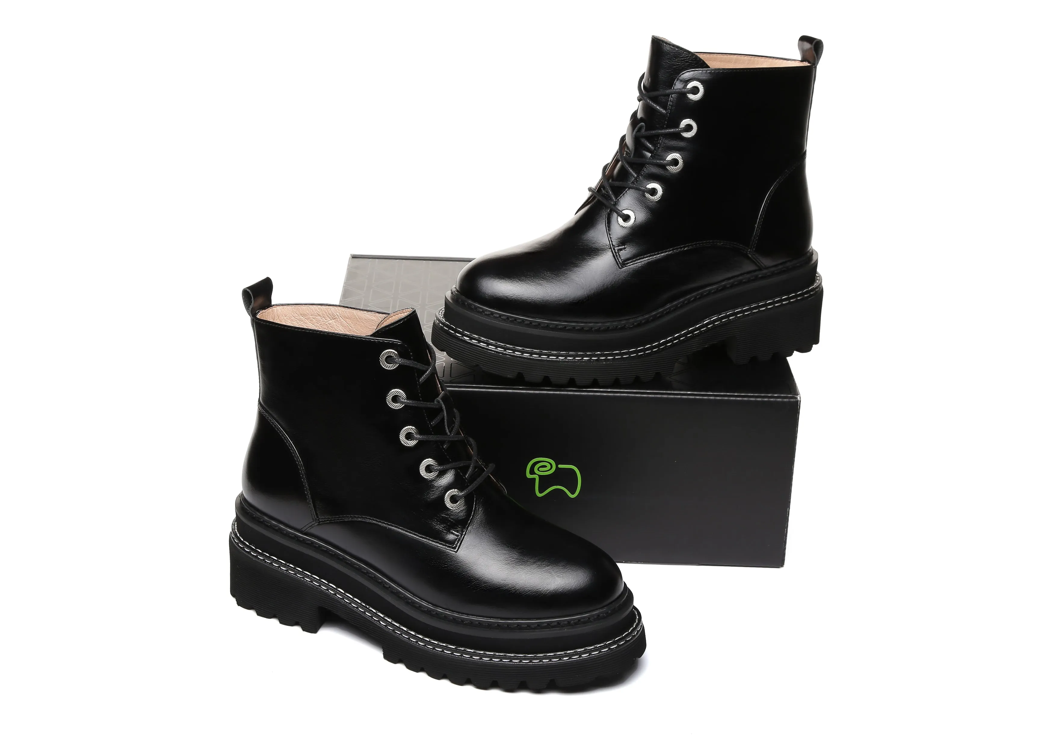 Chunky Ankle Boots Women Arial