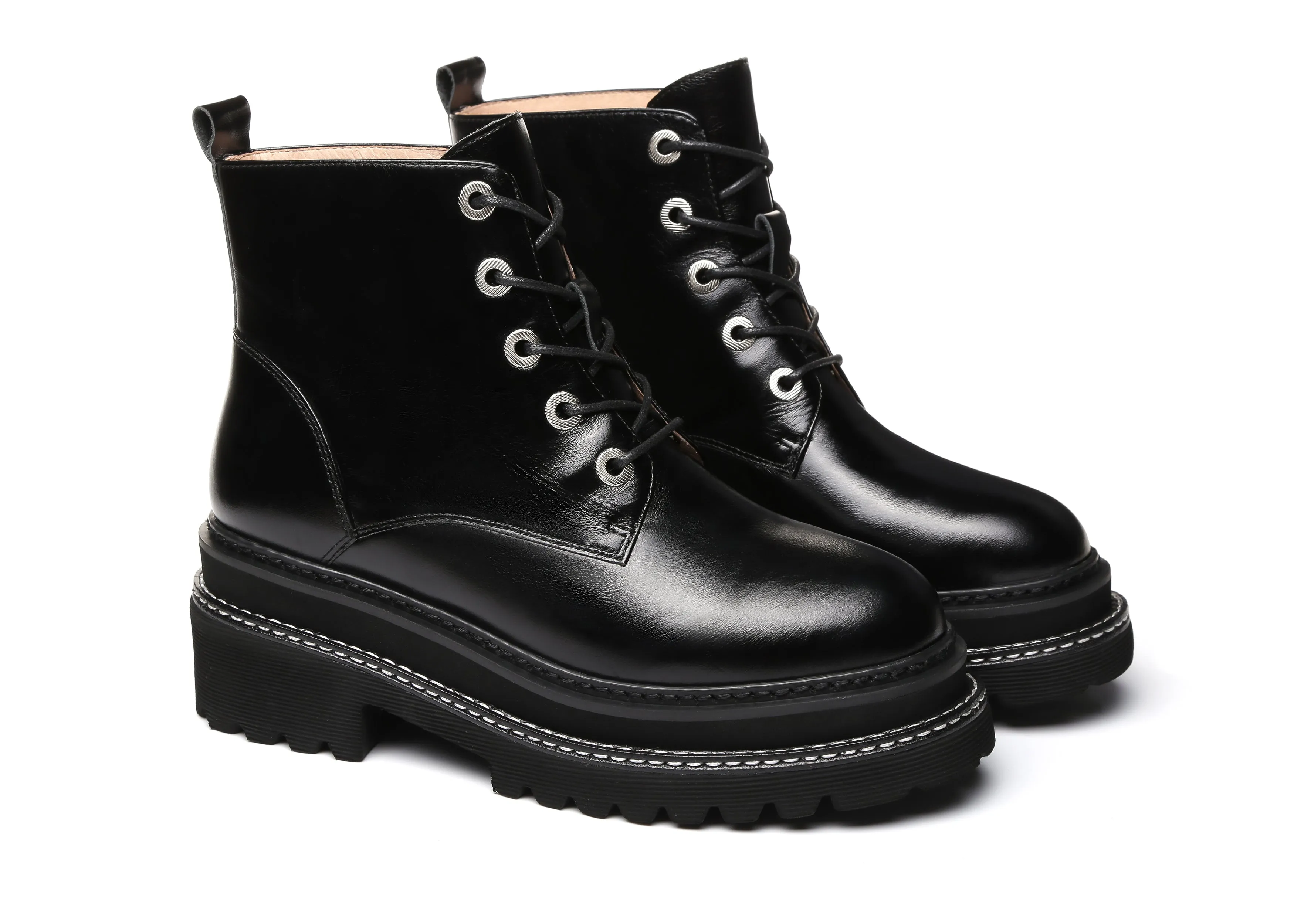 Chunky Ankle Boots Women Arial