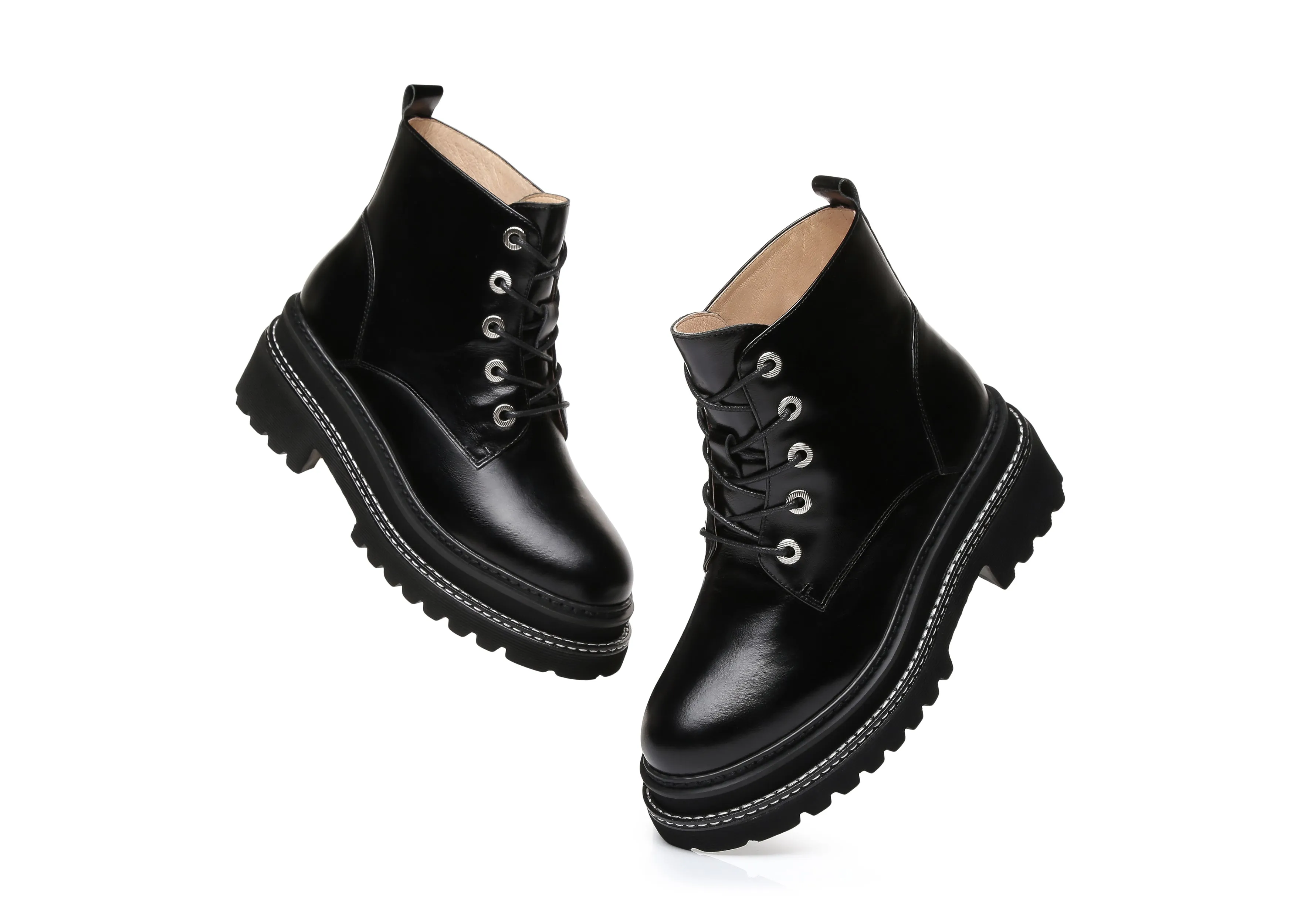 Chunky Ankle Boots Women Arial