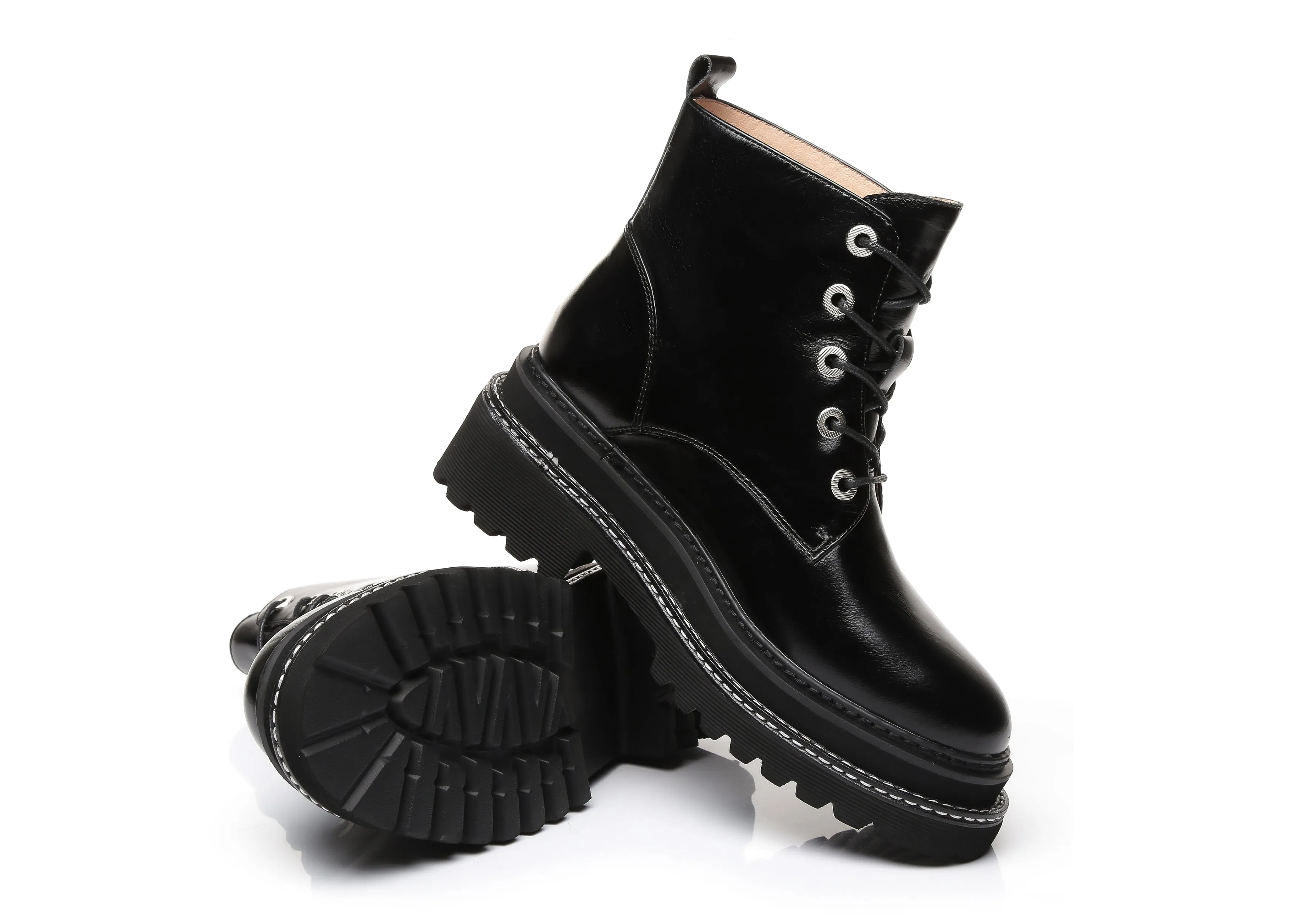 Chunky Ankle Boots Women Arial