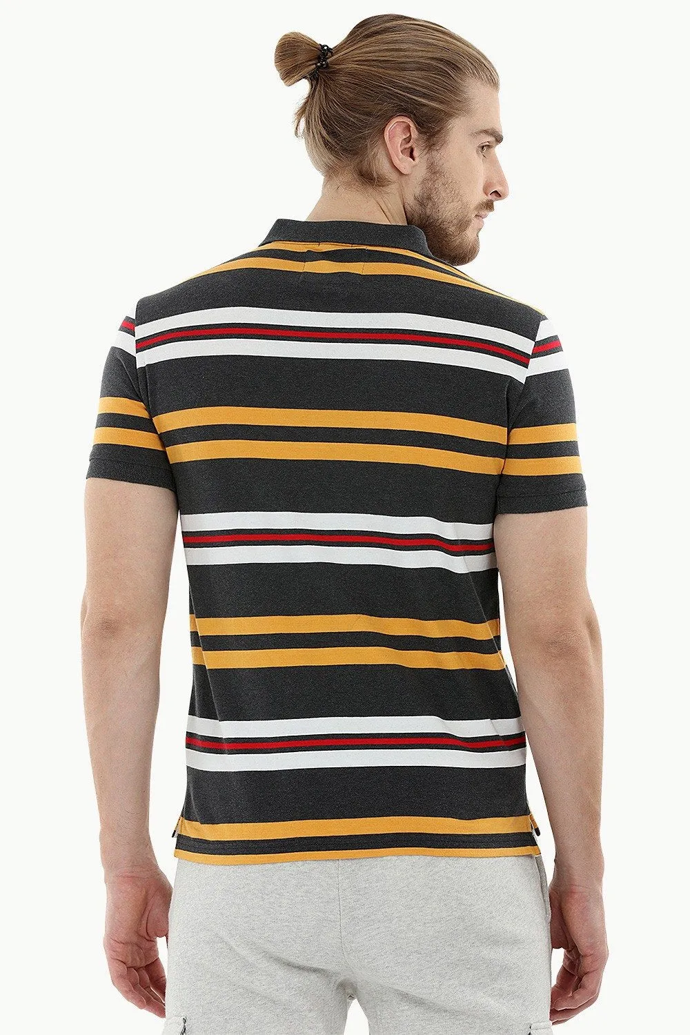 City Striped Polo T-Shirt