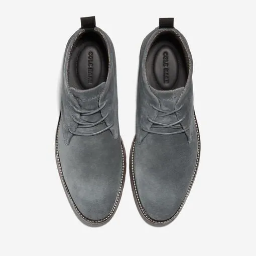 Cole Haan Men's Berkshire Lug Chukka Boots Turbulence Suede/Natural WR C37587
