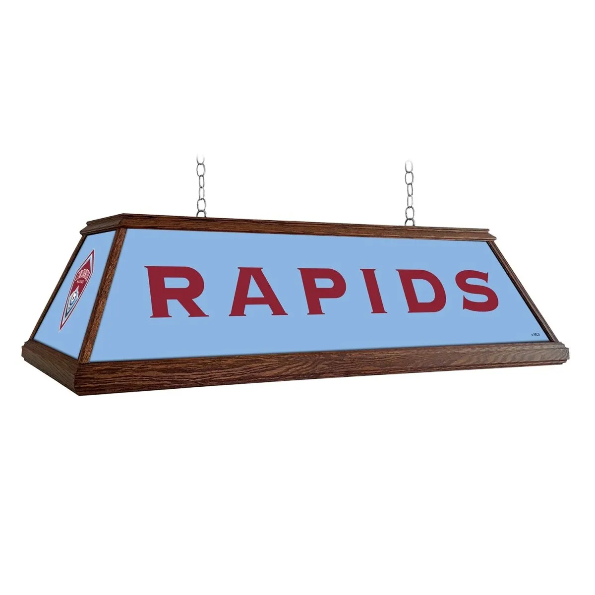 Colorado Rapids: Premium Wood Pool Table Light