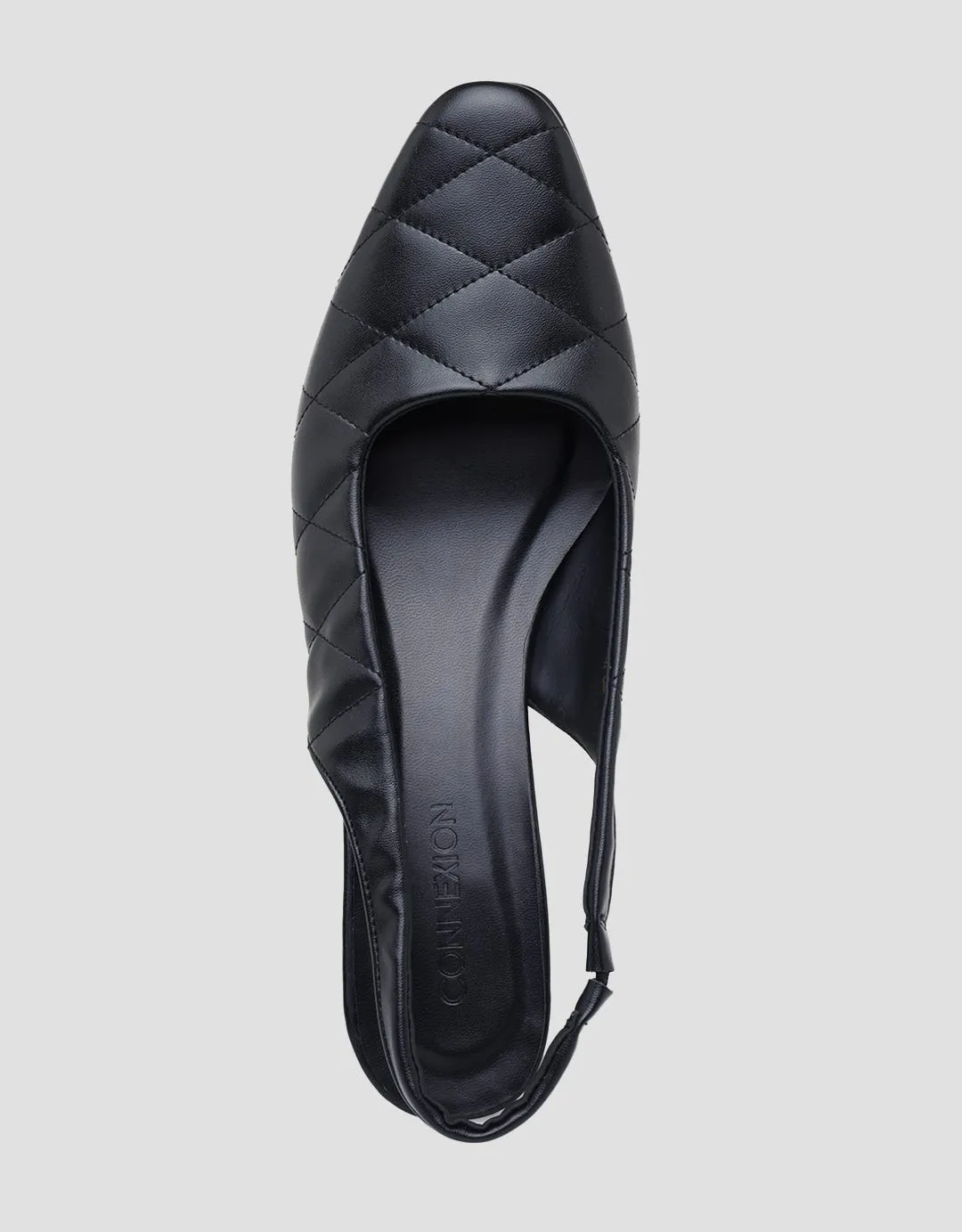 Connexion Slingback Quilted Sepatu Wanita