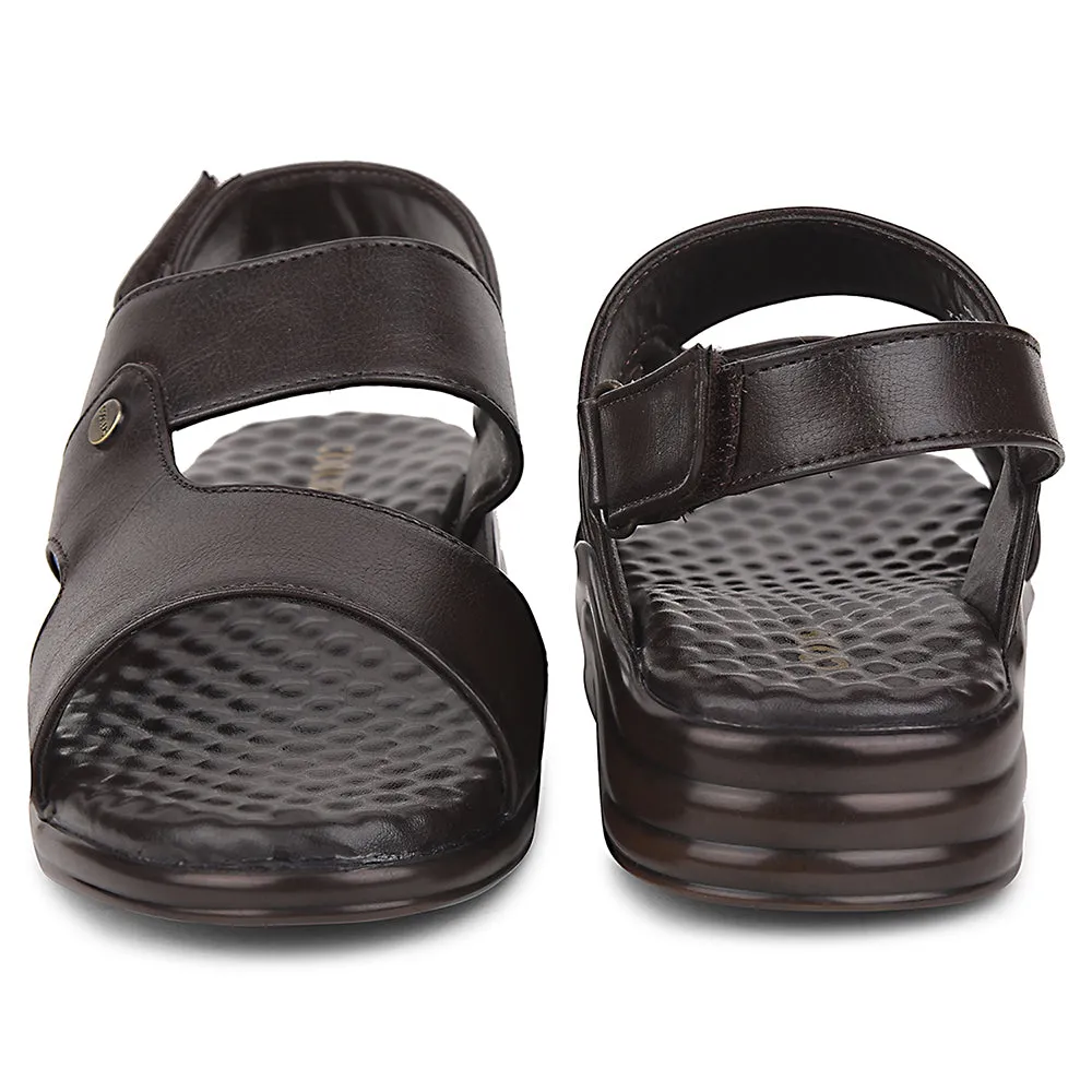 Coolers Brown Formal Sandal For Men 7123-140 By Liberty
