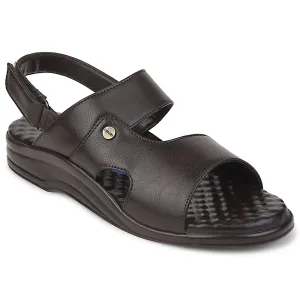 Coolers Brown Formal Sandal For Men 7123-140 By Liberty