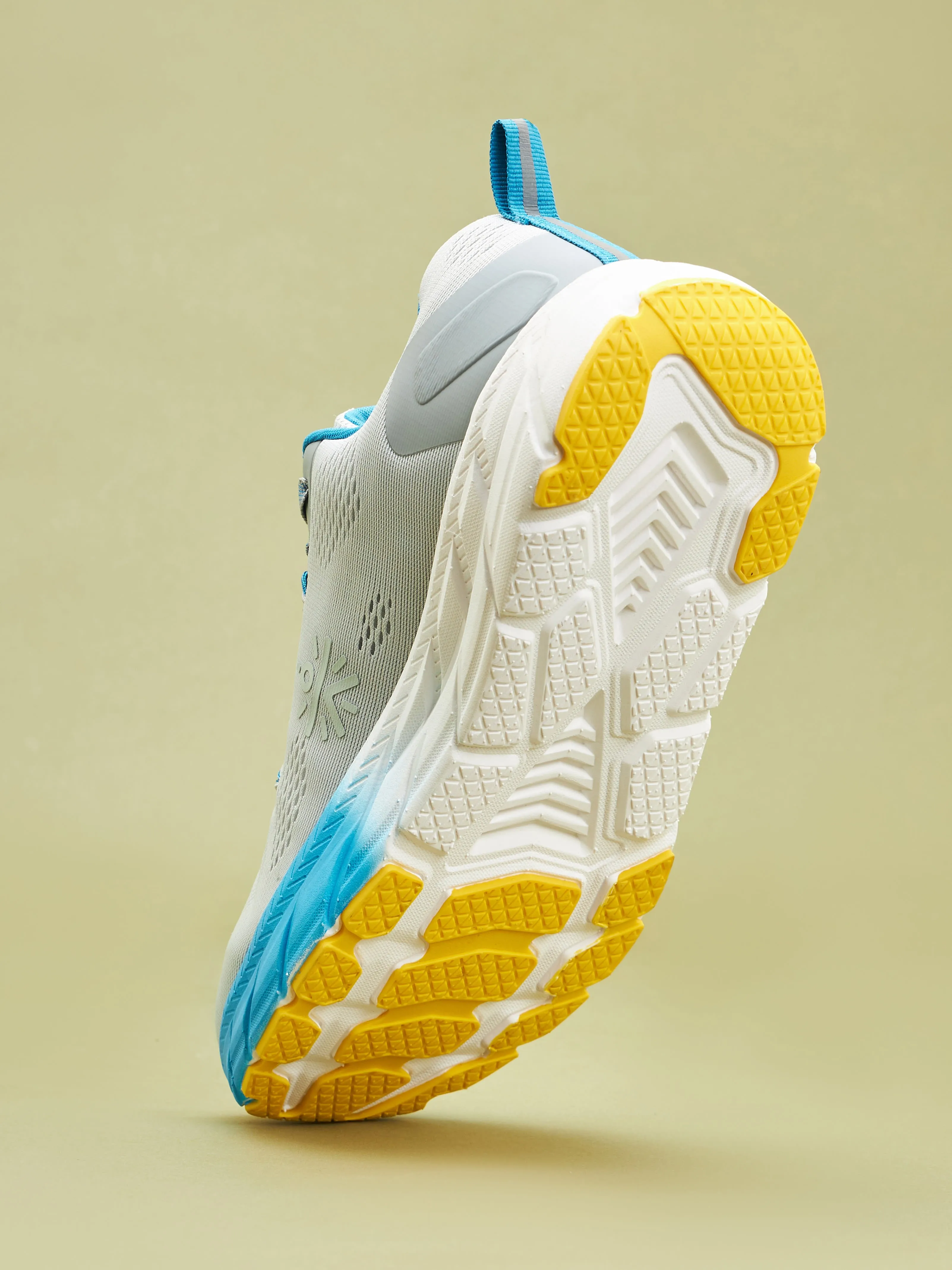 cult EZ  Ryde Men Running Shoes - Ash Grey/Turquoise Blue