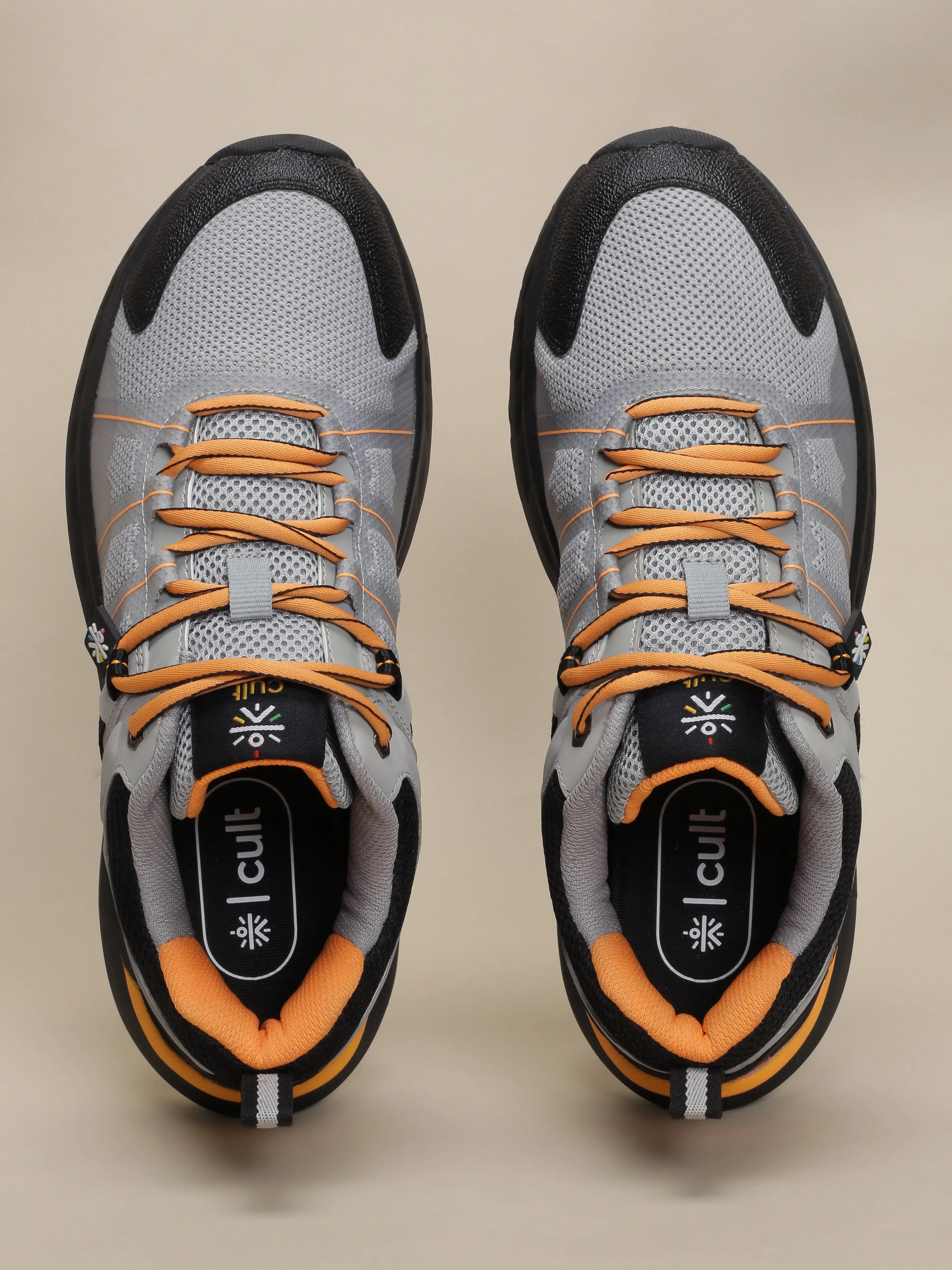 cult Men's TurboTrail Outdoor Shoes - L.Grey/Black