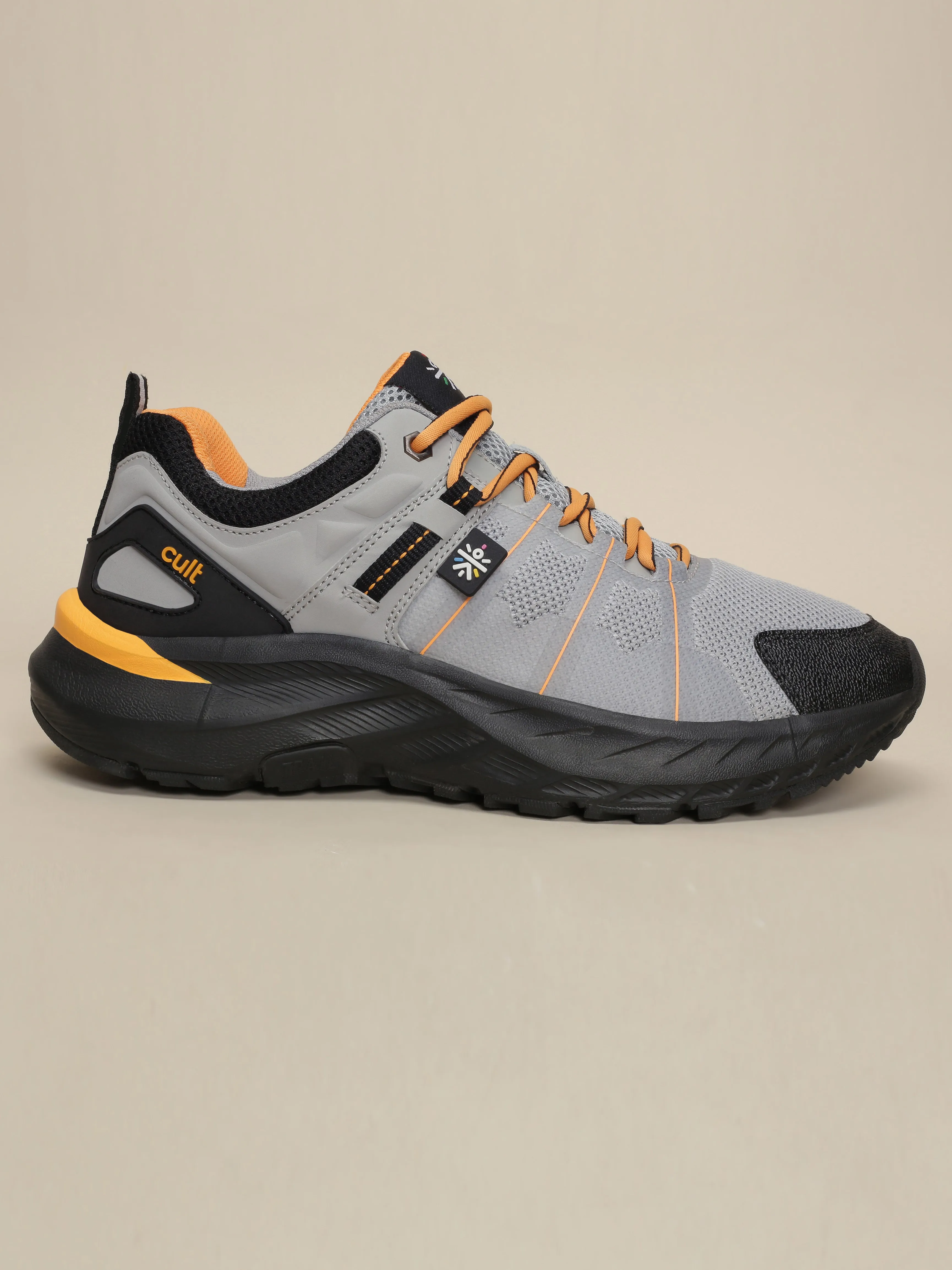 cult Men's TurboTrail Outdoor Shoes - L.Grey/Black