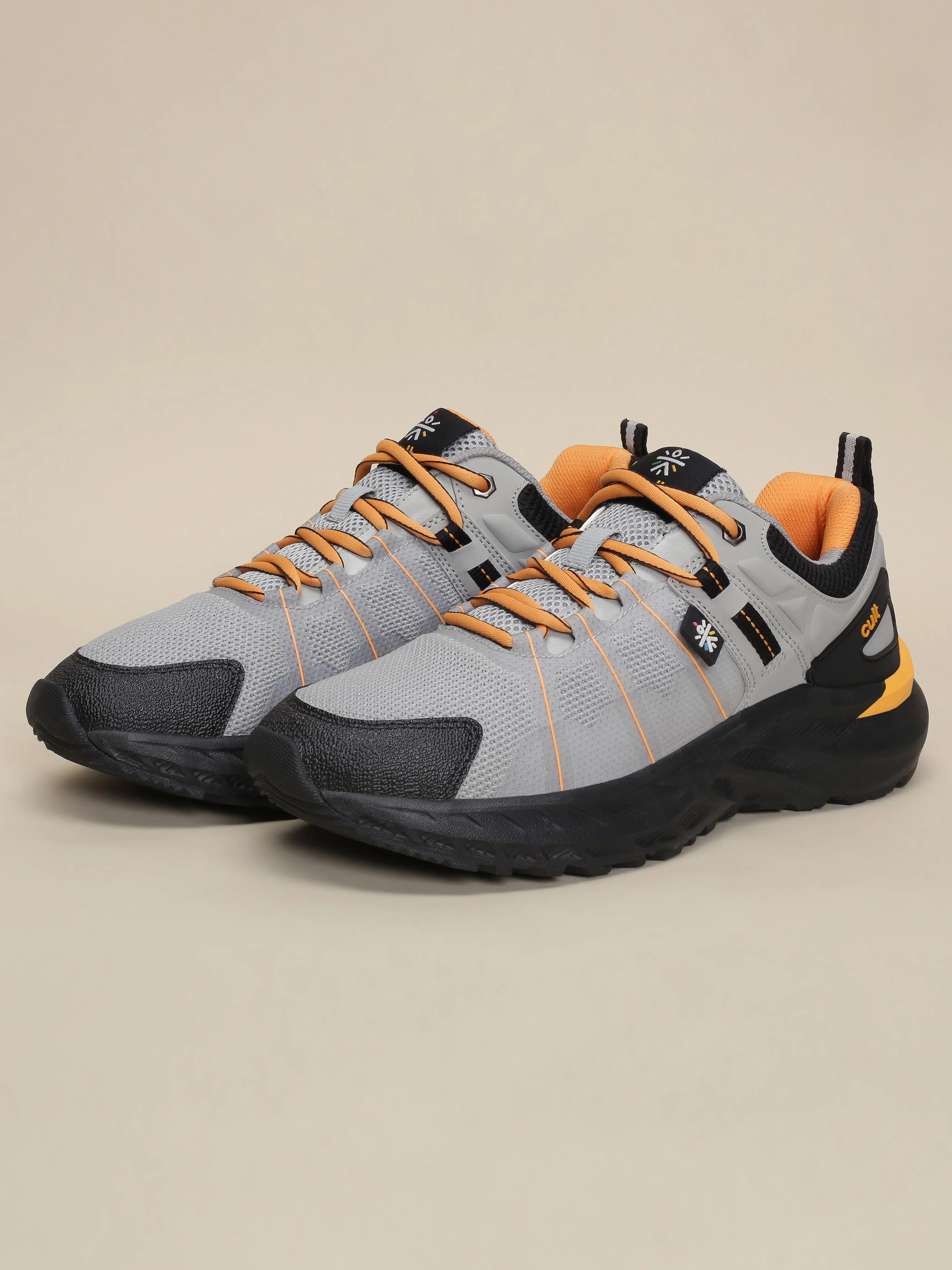 cult Men's TurboTrail Outdoor Shoes - L.Grey/Black