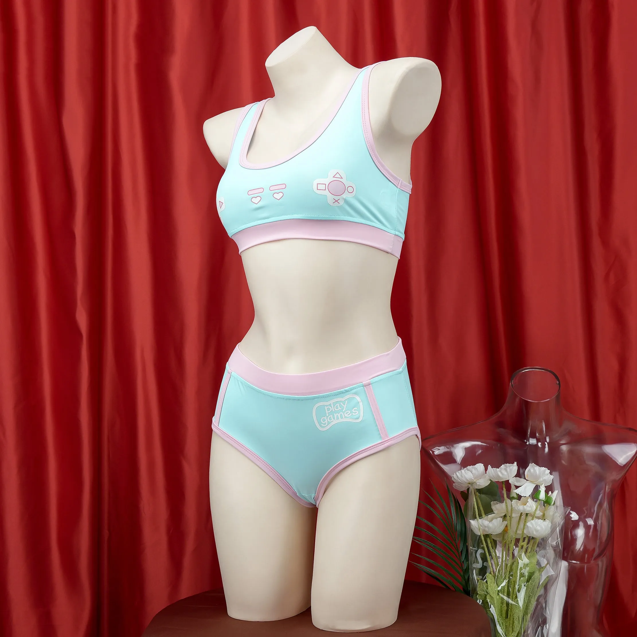 Cute Print Sports Bra  AN0535