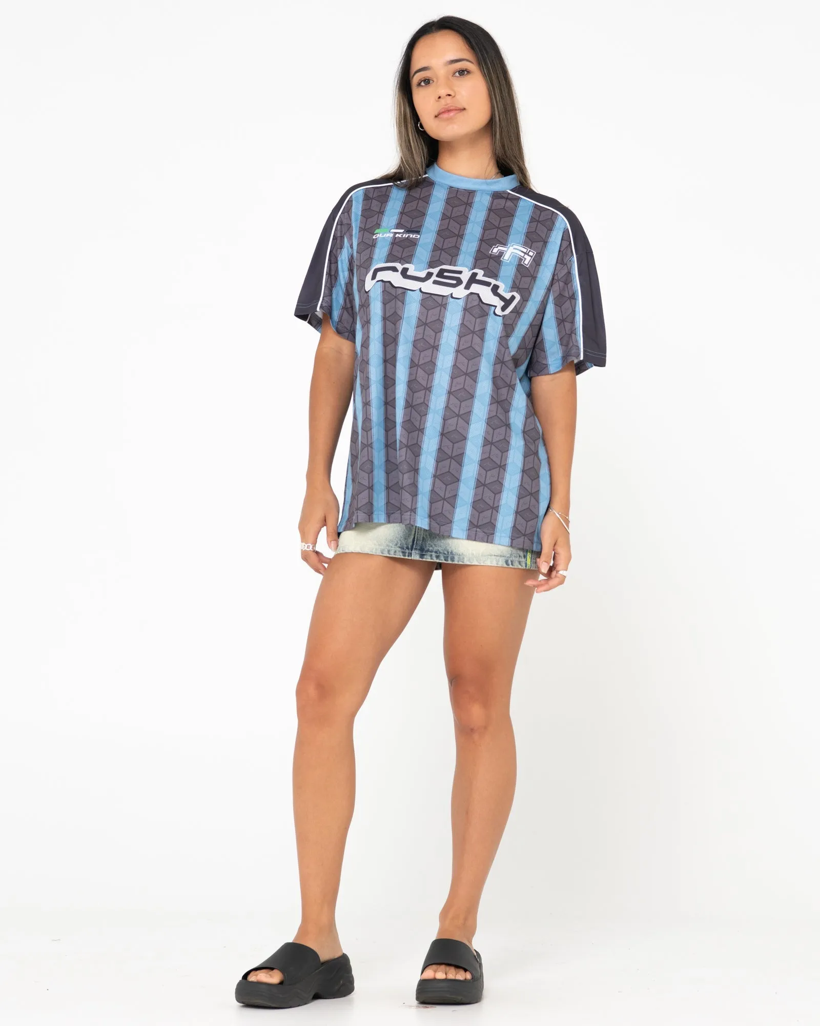 Cypher Graphic Oversized Sports Jersey