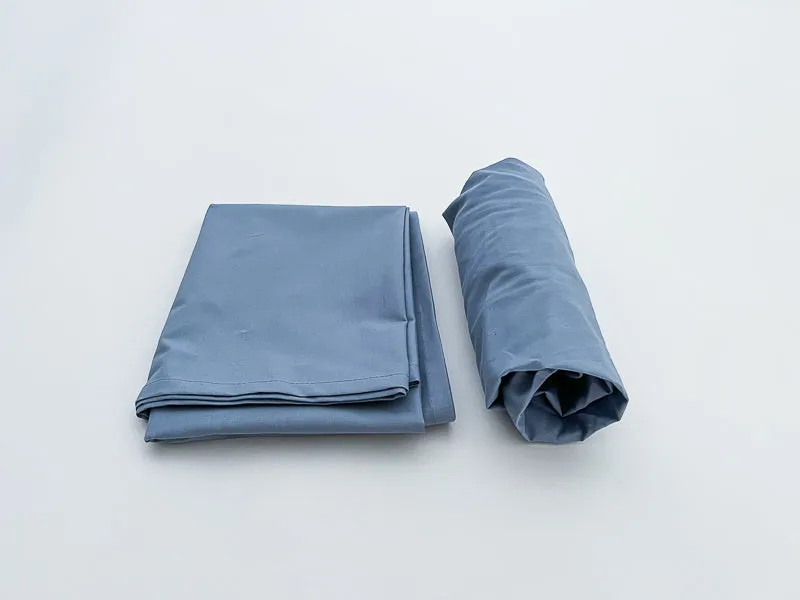 Denim Blue Crib Sheets
