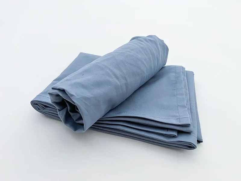Denim Blue Crib Sheets