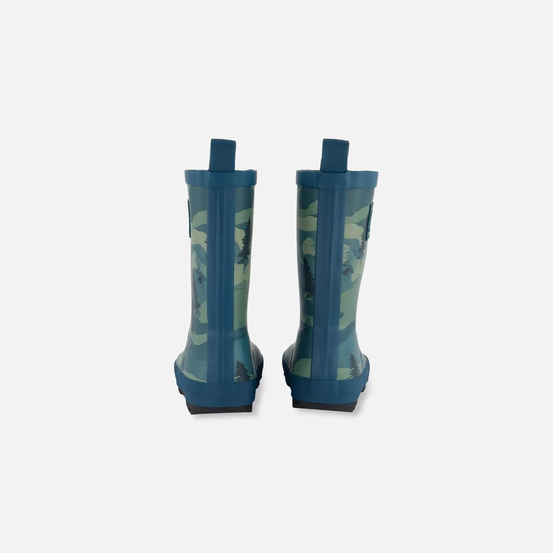 Deux Par Deux Rain Boots - Camo