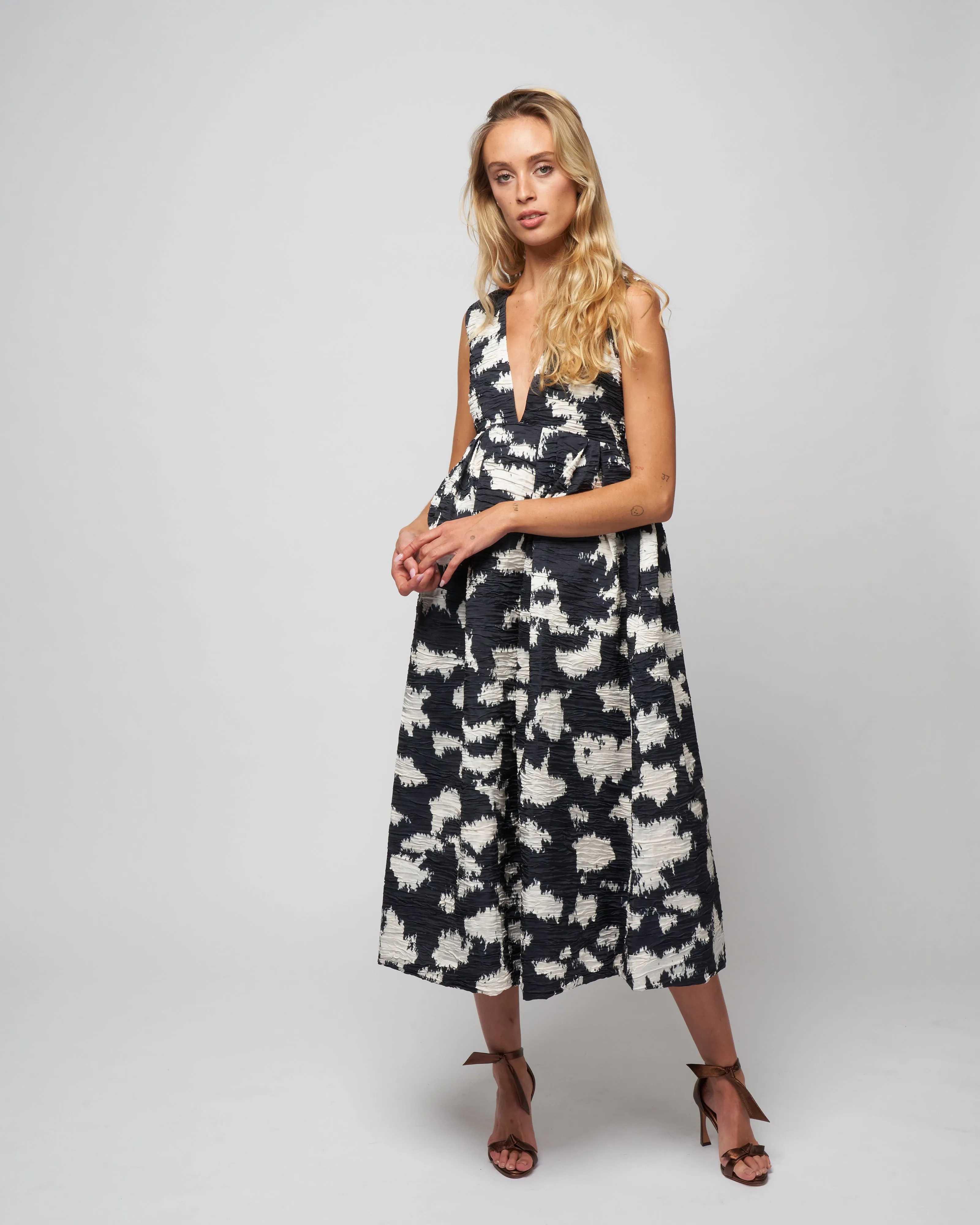 doni dress - black