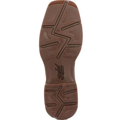 Durango Men's Rebel By Mexico Flag 11" Steel Toe Western Boot -Brown- DDB0430