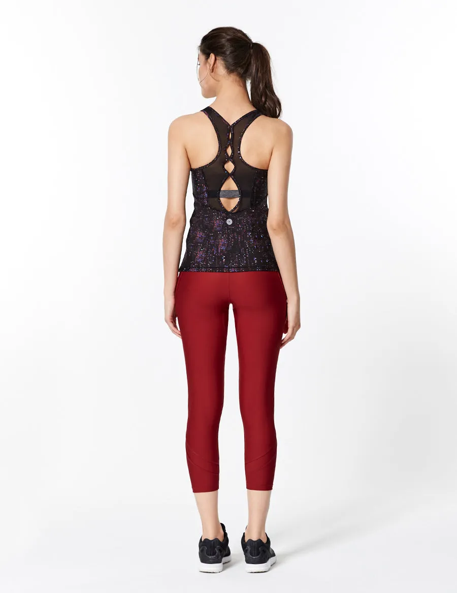 easyoga LESPIRO Mesh Ripple Tank - F36 Sonar Violet Deep