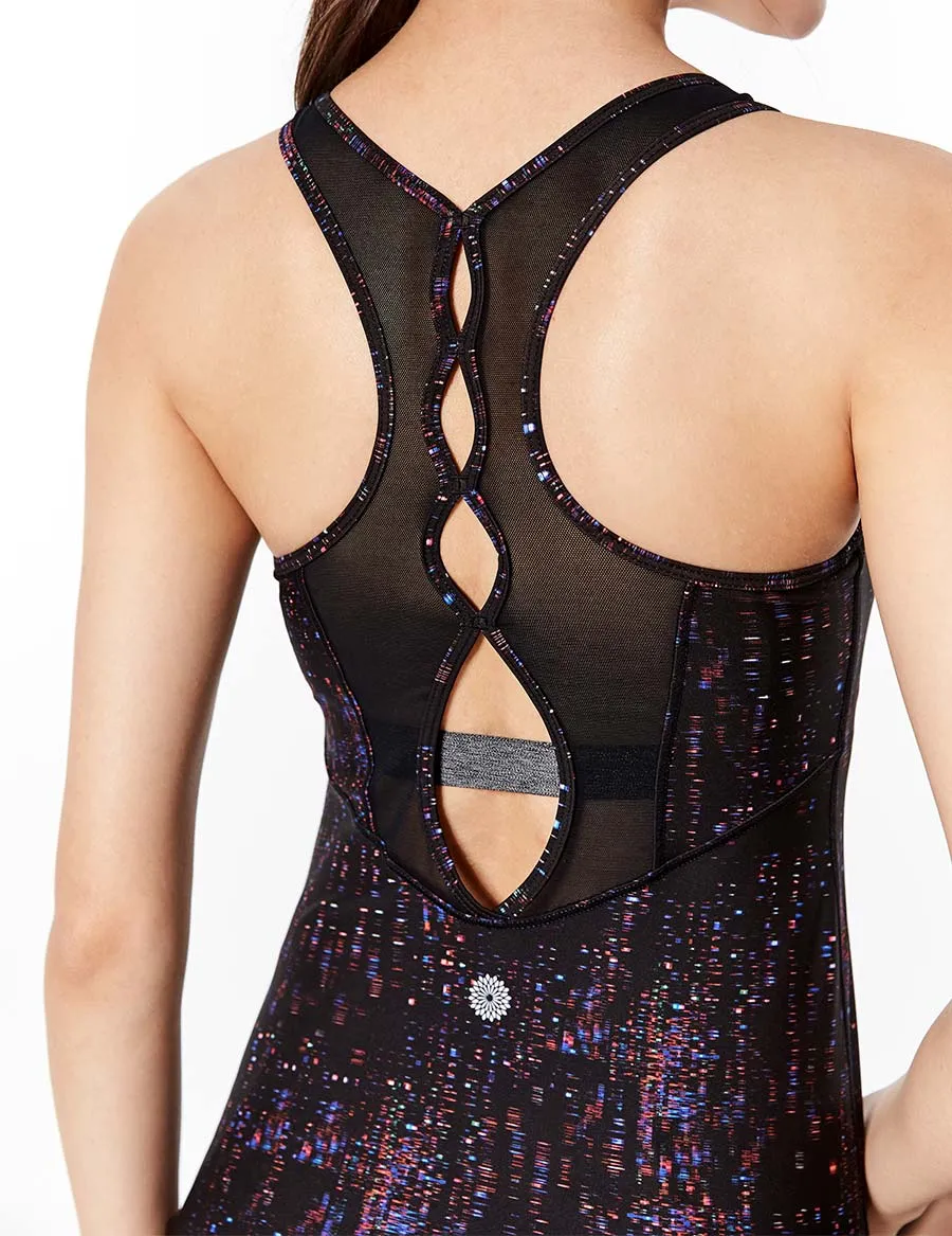 easyoga LESPIRO Mesh Ripple Tank - F36 Sonar Violet Deep