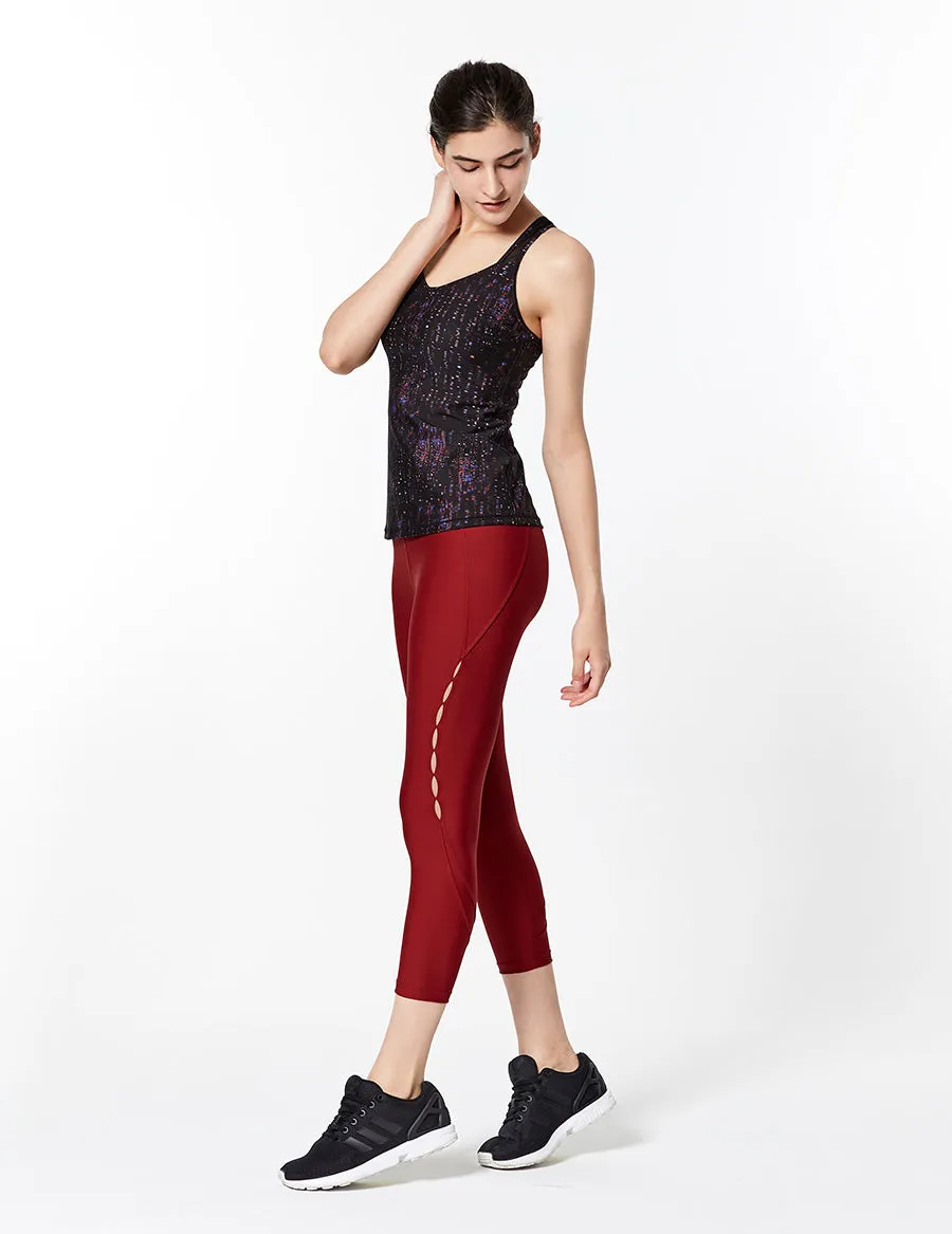 easyoga LESPIRO Mesh Ripple Tank - F36 Sonar Violet Deep