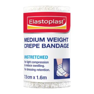 ELASTOPLAST Medium Crepe Bandage 7.5cmx1.6m