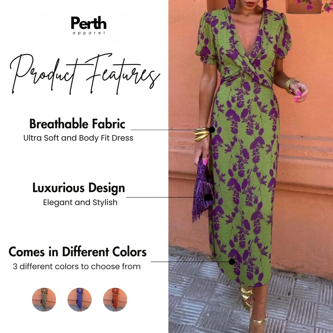 Exclusive to Perth Apparel - Rosalie Elegant Maxi Dress