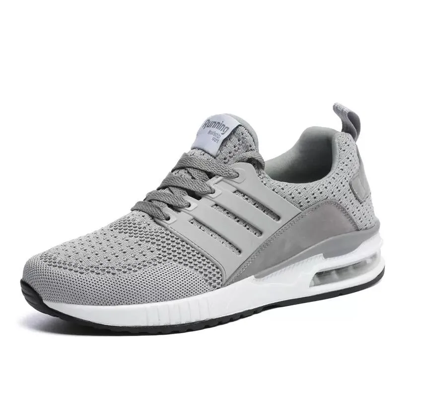 Fashion sneakers men women sports breathable comfortable mesh air cushion lace