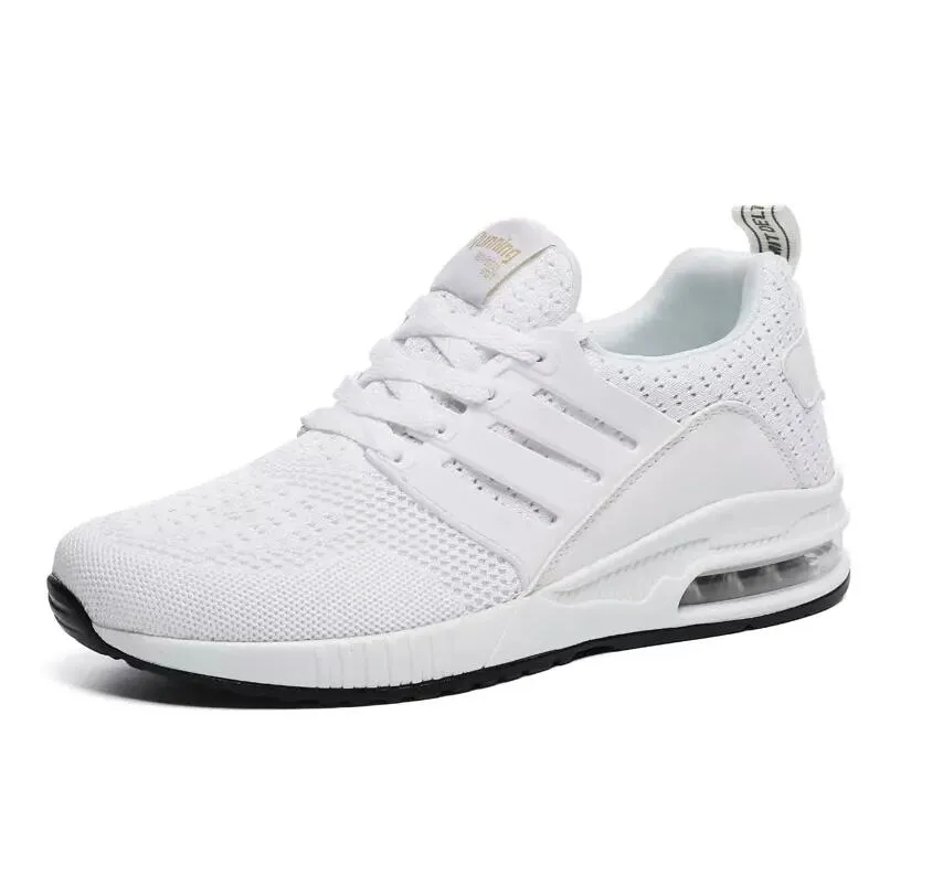 Fashion sneakers men women sports breathable comfortable mesh air cushion lace
