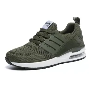 Fashion sneakers men women sports breathable comfortable mesh air cushion lace