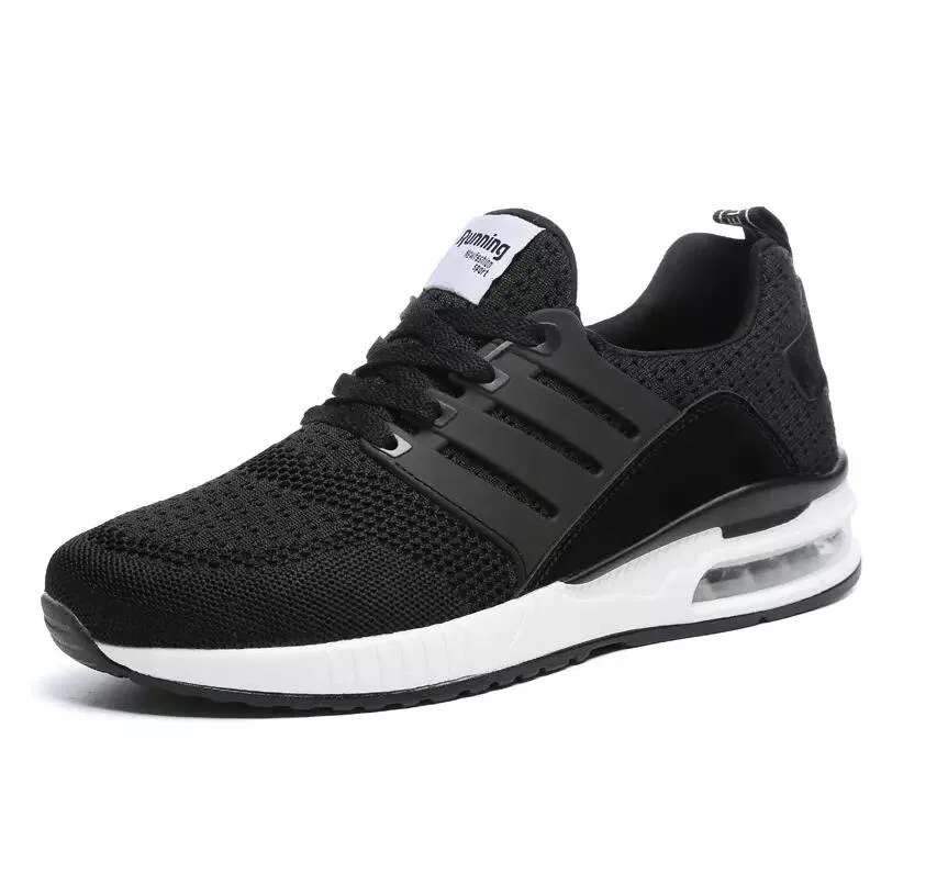 Fashion sneakers men women sports breathable comfortable mesh air cushion lace