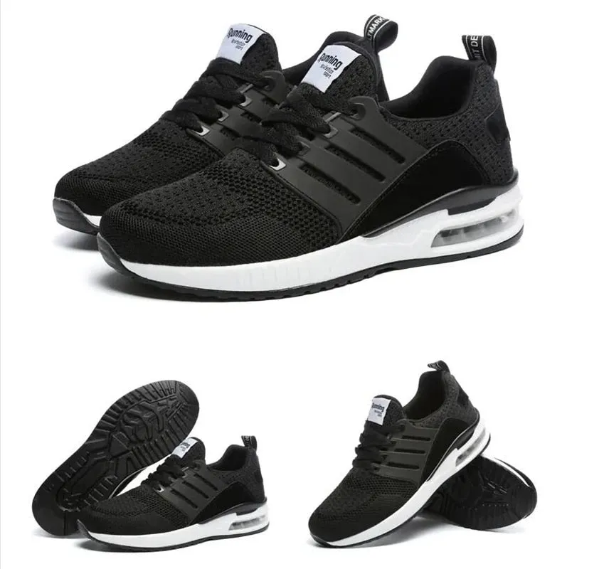 Fashion sneakers men women sports breathable comfortable mesh air cushion lace