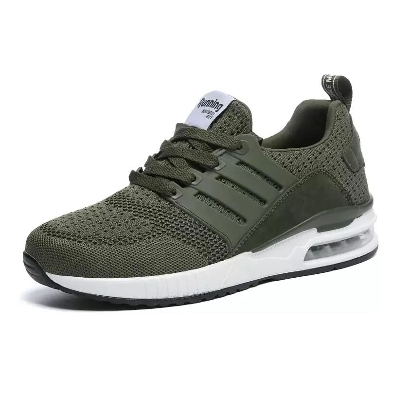 Fashion sneakers men women sports breathable comfortable mesh air cushion lace