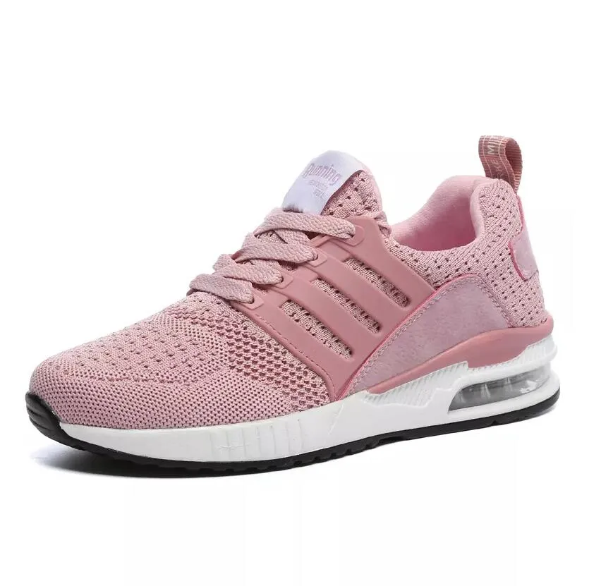 Fashion sneakers men women sports breathable comfortable mesh air cushion lace