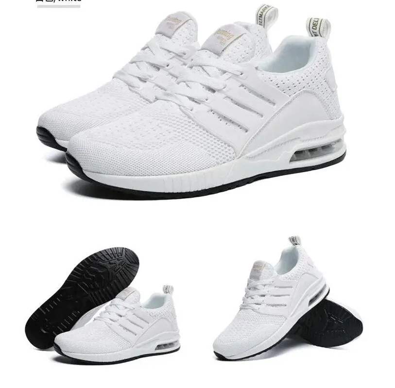 Fashion sneakers men women sports breathable comfortable mesh air cushion lace