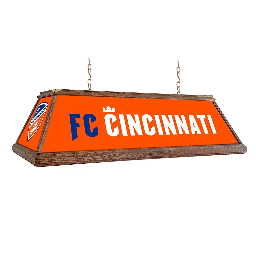 FC Cincinnati: Premium Wood Pool Table Light