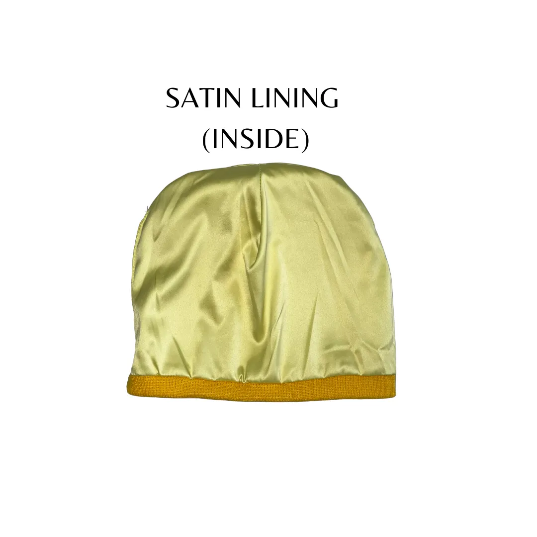 Fitted Beanie - Mustard Yellow