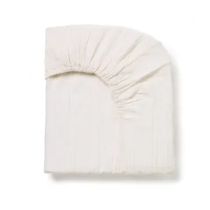 Fitted Sheet - Cream