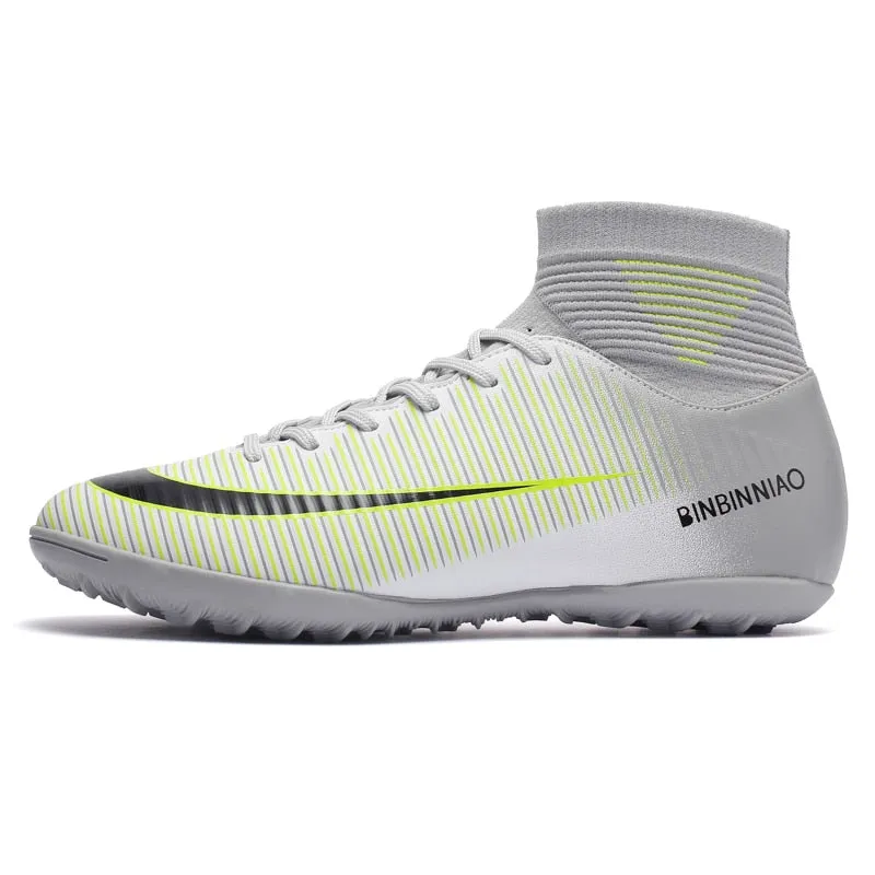 Football Black White Soccer Boots