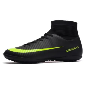 Football Black White Soccer Boots