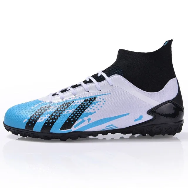 Football Black White Soccer Boots