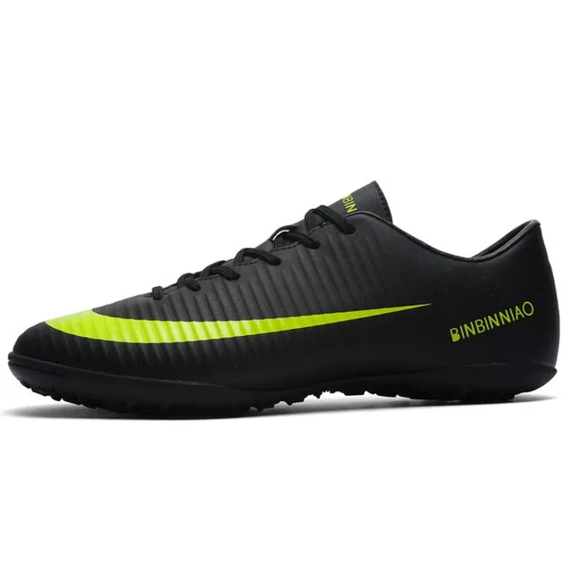 Football Black White Soccer Boots