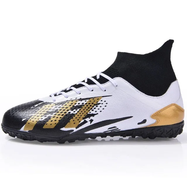 Football Black White Soccer Boots