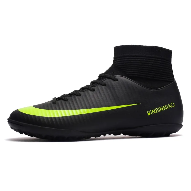 Football Black White Soccer Boots