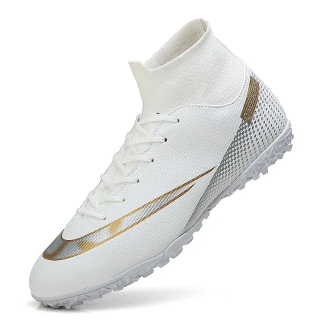 Football Black White Soccer Boots