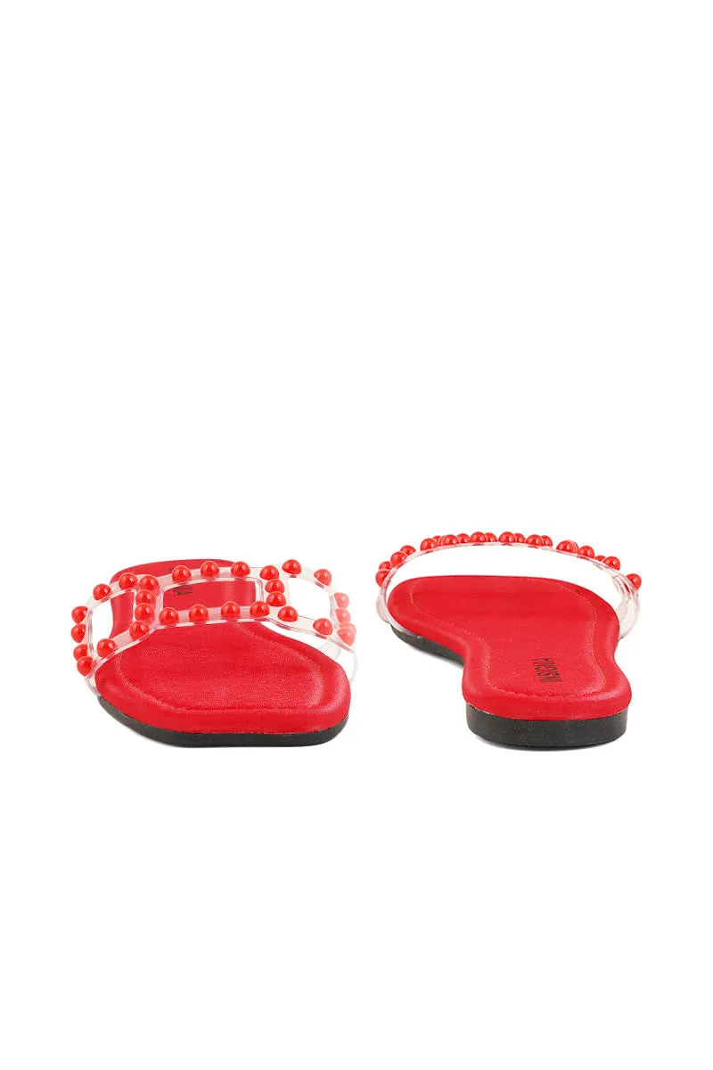 Formal Slip On I38569-Red